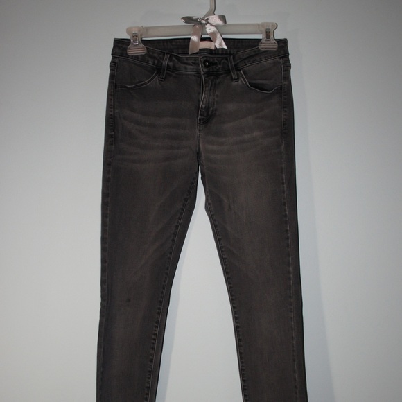 Grey Denim Jeggings - Picture 2 of 3